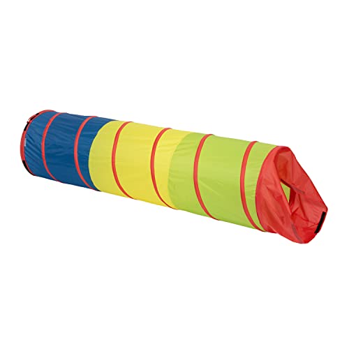 Pacific Play Tents 20560 Primary Colors 6' Play Tunnel 72" x 19" x 19"