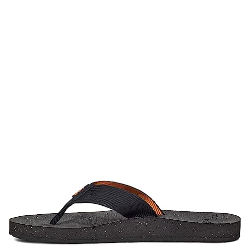 Teva Men's Reflip Sandal, Black, 8
