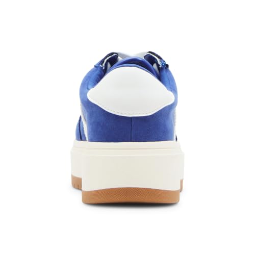 Madden Girl Women's Navida Sneaker, Blue/White, 11