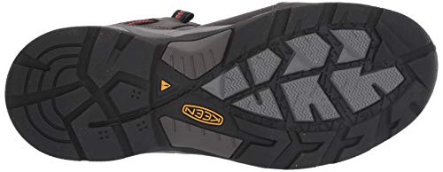 KEEN Utility Men's Detroit XT Low Height Toe Metatarsal Guard Work Shoes, Steel Grey/Bossa Nova, 10 Wide