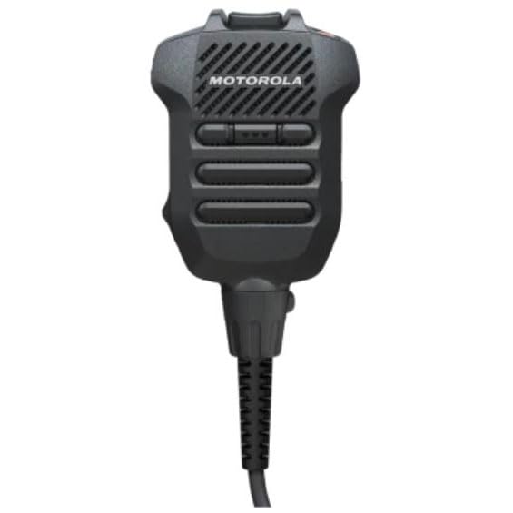 Motorola Solutions PMMN4136B Xtreme Voice Plus XVP 830 Remote Speaker Microphone- Superior Audio Clarity, Loud Volume, 4 HDR Microphones, Advanced Noise Suppression, Intrinsically Safe