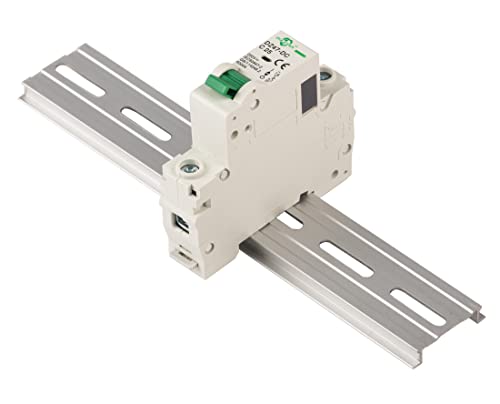 DC Miniature Circuit Breaker - Mini Home Circuit Breaker 12V-250V DZ47-63 Din Rail Mount 1 Pole 10A, DC Solar MCB