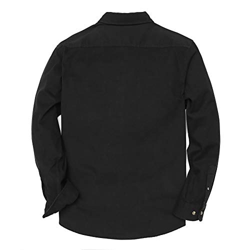 Dubinik® Mens Long Sleeve Button Down Shirts Work Shirt Mens Shirts Long Sleeve Rugged Casual Cotton Shirt with Pockets Camouflage