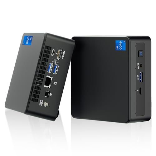 Intel NUC 11 NUC11PAHi7 32GB DDR4 RAM,1TB SSD,Win 11 Pro Mini PC,Core i7-1165G7 Processor 12M Cache, up to 4.7 GHz Mini Desktop Computer, Thunderbolt 4/Support 8K/WiFi 6/4K Quad Display/Bluetooth 5