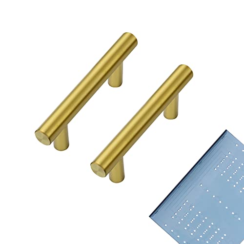 Ravinte 6 Pack 6-3/8 inch Cabinet Pulls Brushed Nickel Stainless Steel Kitchen Cupboard Handles Cabinet Handles, 4 inch Hole Center