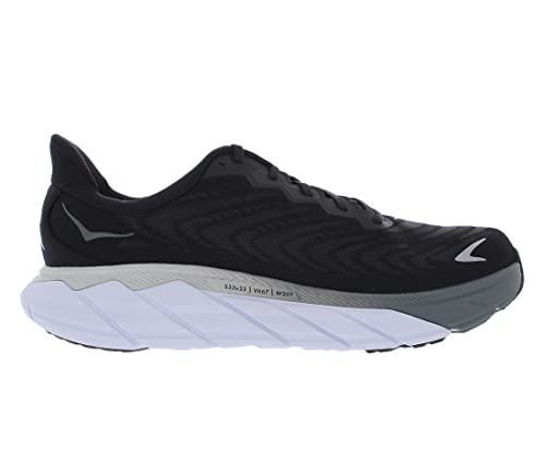 HOKA Arahi 6 Mens Shoes Size 12.5, Color: Black/White
