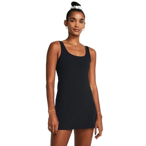 Under Armour Womens Motion Dress, (001) Black / / Jet Gray, X-Small