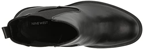 Nine West Women's Ream Ankle Boot, Black, 10