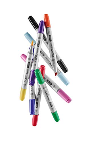 Copic I72B Ciao Markers Set B, 72-Piece