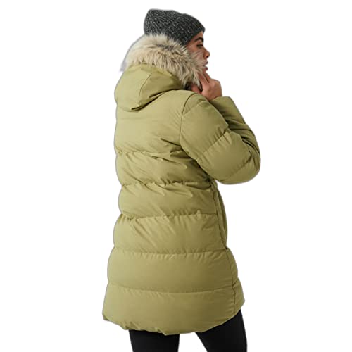 Helly Hansen Women's Standard Blossom Puffy Parka Jacket, 444 Sage, X-Small