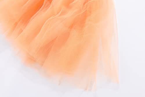 LittleSpring Summer Tutu Dress for Toddler Girls Tulle Solid Dresses Green 2T
