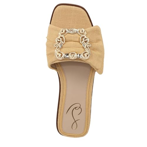Sam Edelman Ivana Flat Sandal Desert Sun 10 Medium