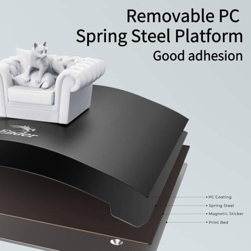 Official Creality Ender 3 V2 3D Printer, Upgraded Ender 3 3D Printer with Carborundum Glass Bed, Silent Motherboard and MeanWell Power Supply, Build Volume 220 x 220 x 250 mm