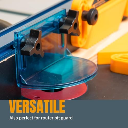 POWERTEC 72091 T Track Knob Kit with T Slot Router Bit, 1/4-20 x 1-1/2" Hex Bolts, Washers, Knobs and Carbide Tipped Router Bit 7/16" Dia. x 3/16" H x 1/4" Shank, T Track Accessories