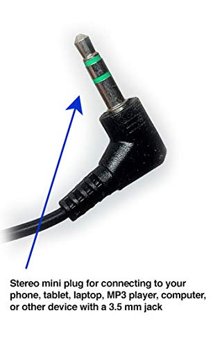 SmithOutlet 200 Pack Low Cost Headphones in Bulk | Model SG-313-200 | Wired 3.5 MM Jack Connectivity | Black Leatherette Cushions | for Schools, Classrooms, Students, Libraries