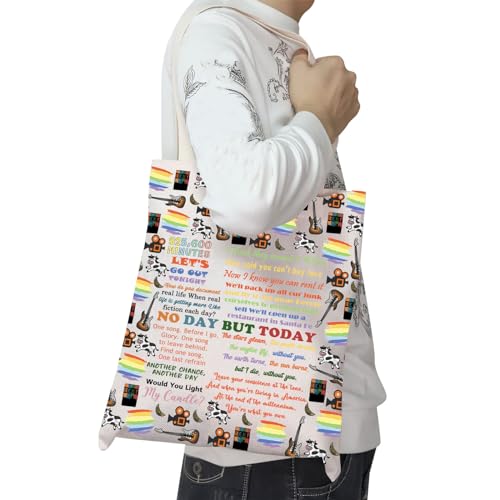 JYTAPP Rent Musical Tote Bag Rent Broadway Musical Tote Theatre Bag Broadway Merchandise Rent Musical Lover Gift