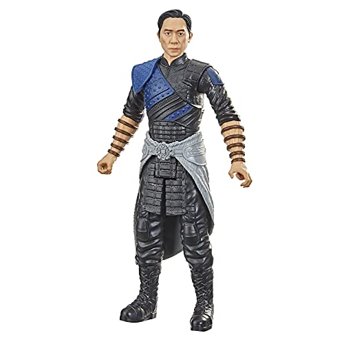 Marvel Hasbro Titan Hero Series Shang-Chi and The Legend of The Ten Rings Action Figure 12-inch Toy Wenwu for Kids Age 4 and Up, Black