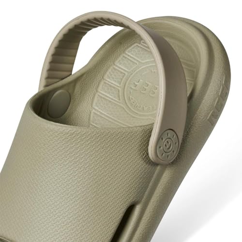 Reef Little Rio Slide Sandal, Abbey Stone, 6 US Unisex Kid