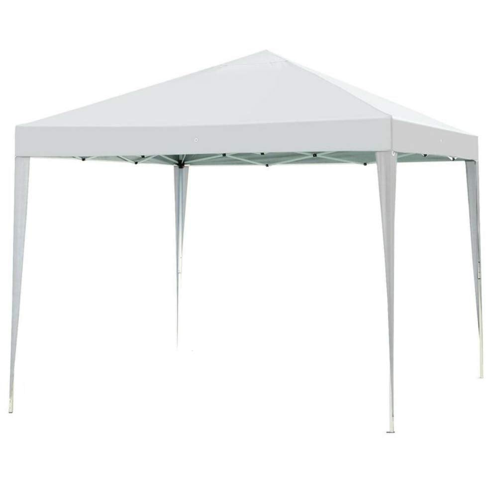 Impact Canopy 10' x 10' Canopy Tent Gazebo with Dressed Legs, White