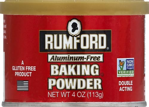 Rumford Double Acting Baking Powder, 4 Ounce