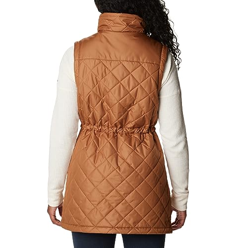 Columbia Women's Copper Crest Mid Vest, Camel Brown, Small