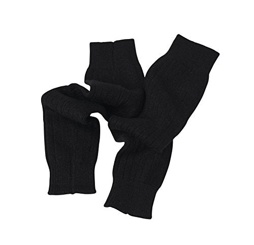Cashmere Boutique Long Leg Warmers for Women and Girls ā Perfect for Any Occasion, Stylish, Fancy, Super Warm & Comfy Winter Leg Warmer Socks - Black, One Size