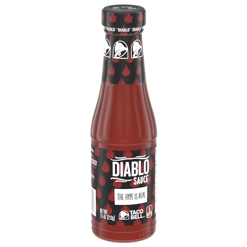 Taco Bell Diablo Sauce (7.5 oz Bottle)