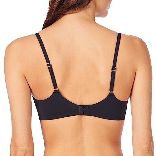 Le Mystere Women's Lace Allure Unlined Wired Bra - Black, 38E