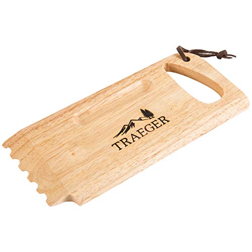 Traeger Grills BAC454 Wooden Grill Scraper – Solid Hardwood Grill Grate Cleaner, Compatible with Pro Series, Ironwood, and Timberline Grills, Safe Bristle-Free Grill Cleaning Accessory