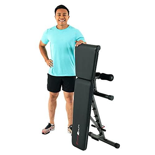 Fitness Reality 1000 Super Max - Adjustable Weight Bench Press for Incline Decline Workouts & Strength Training - Foldable for Home Gym - 800 Pound Capacity