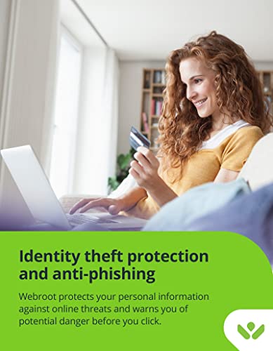 Webroot Internet Security Plus | Antivirus Software 2024 | 3 Device | 1 Year Download for PC/Mac/Chromebook/Android/IOS + Password Manager