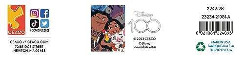 Ceaco - Disney's 100th Anniversary - Moana - Selfies - 200 Piece Jigsaw Puzzle