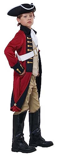California Costumes Boys British Redcoat Costume Large (10-12)