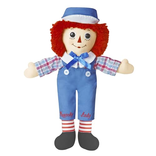 Aurora® Timeless Raggedy Ann & Raggedy Andy® Raggedy Andy Classic Stuffed Animal - Cherished Memories - Lasting Play - Multicolor 12 Inches