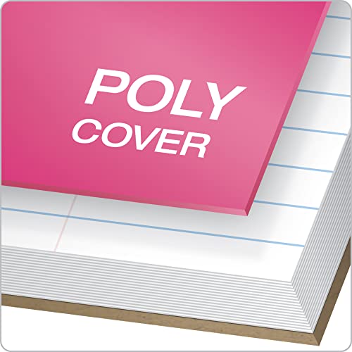 Oxford Spiral Notebook 8.5 X 11, 1 Subject, College Ruled, Water Resistant Cover, 100 Sheets - Pack of 6