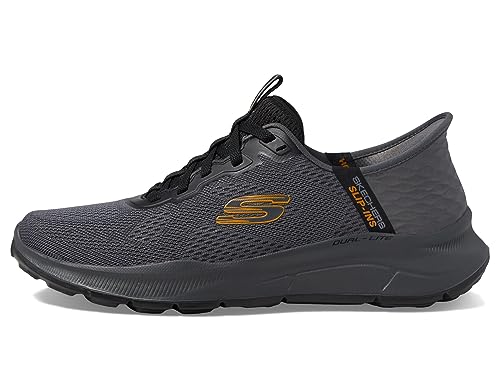 Skechers Men's Equalizer 5.0 Standpoint Slip-in Sneaker, Black/Blue, 9