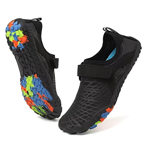 CIOR Kids Water Shoes Boys & Girls Lightweight Sport Shoes Aqua Athletic (Toddler/Little Kid/Big Kid) U122WZ625.EL-L.Blue-32