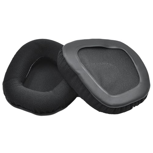 Void RGB Elite Replacement Ear Pads Void Elite Earpads Ear Cushions Cups Cover Muffs Parts Compatible with Corsair Void RGB Elite/Void Elite RGB/Void USB RGB/Void Pro Gaming Headset.(Leather)