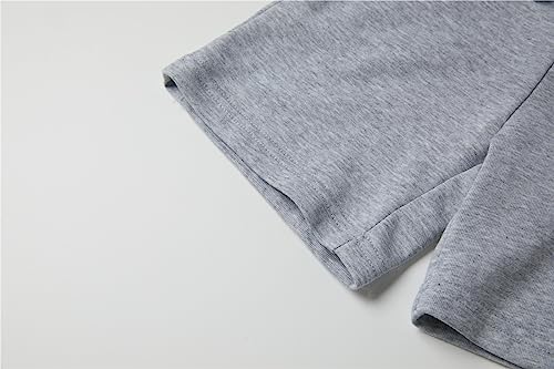 Mud Kingdom Toddler Boys Boys Drawstring Terry Sweat Shorts with Pockets Casual Pull On Shorts White 3T