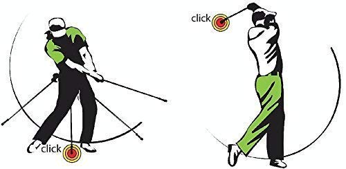Swing Caddy: Golf Swing Trainer Patented for Distance, Rhythm, Tempo, Accuracy & Warmup