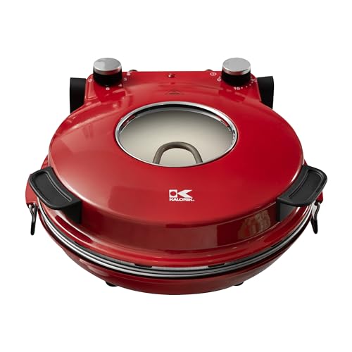 Kalorik Hot Stone Pizza Oven, Red (PZM 43618 R)
