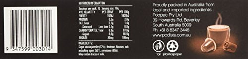 Hot Chocolate Original-Line Nespresso Compatible Capsules Hot Cocoa Pods - Smooth & Creamy - 10 Pod Package