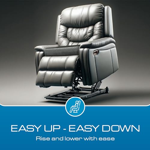 Kӧlbs Extra Large Recliner Cushion | Chic 2 Tone Velvet Cover | Memory Foam Seat Cushion 5 inch Thick 20" x 20" Large | Recliner Chair Cushion for Elderly - Extra Large Chair Cushion