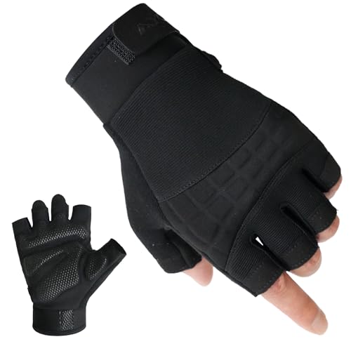 VXW Workout Gloves for Men and Women, Exercise Gloves for Weight Lifting, Cycling, Gym, Training, Fitness Breathable and Snug Fit(Small)