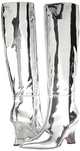 Sam Edelman Vance Fashion Boot Soft Silver 10 Medium