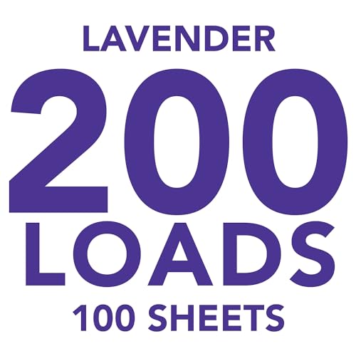 Laundry Detergent Sheets (200 Loads) - Eco Friendly Laundry Soap Detergent Strips I Eco Friendly, Zero Waste, Plastic Free, Planet Friendly (Lavendar)