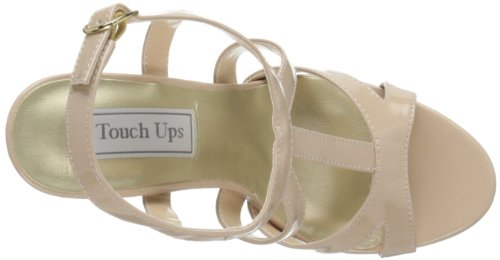 Touch Ups Women's Queenie Synthetic Platform Sandal,Nude Patent,11 M US