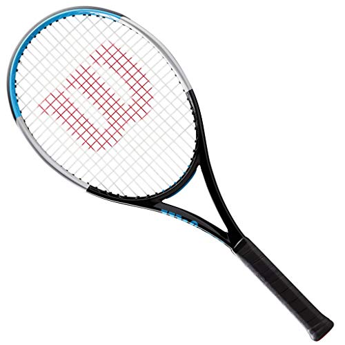 Wilson Ultra Team V3 Strung Tennis Racquet - Economical Carbon Fiber Intermediate Racquet - Choice of Grip Size