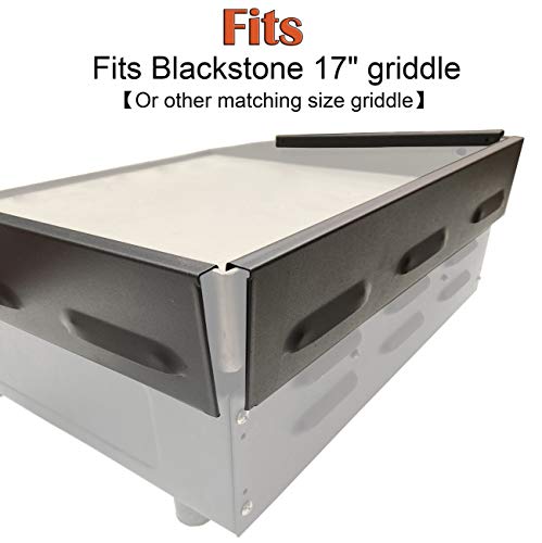 EasiBBQ 5015 Wind Guards for Blackstone 36" Griddle, Blackstone Griddle Accessories for Blackstone 36 inch Griddle, Wind Screens for Outdoor Cooking, Heat Shield, Compatible with Rear Grease Cup