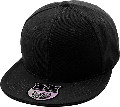 KBETHOS KNW-2364 The Real Original Fitted Flat-Bill Hats True-Fit, 9 Sizes & 20 Colors, 8 (Kelly Green)